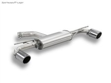 Remus Edelstahl Duplex Sportauspuff VW Golf 6 GTI je 102mm eingerollt abgeschr.