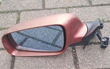 Audi A4 B5 Avant Außenspiegel Links Defekt Riss Im Gehäuse Glas Angelaufen Lack 