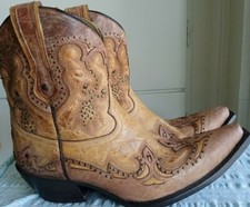 CORRAL G1198 BROWN STUDDED