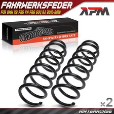 2x Federn Fahrwerksfeder