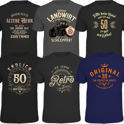 Geburtstag t shirt - 50.,