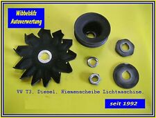VW T3, Bulli,  Diesel,        Riemenscheibe mit Anbauteilen, siehe Bild,