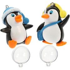  4 Pcs Plüsch Pinguin