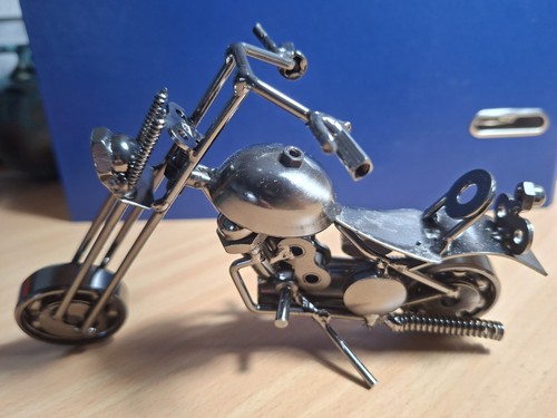Deko motorrad aus metall - motorrad, –