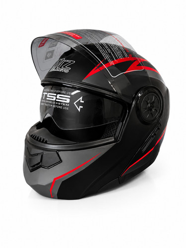 Motorradhelm klapphelm mit - motorradhelm,