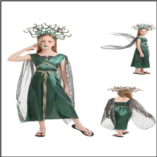 Mädchen kleid medusa - mädchen,