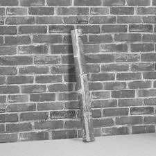 Tapete Steinoptik Grau Vliestapete Stein - 9,5 m x 0,53 m - moderne Design Optik