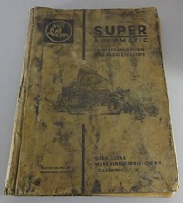 Ersatzteilliste / Teilekatalog