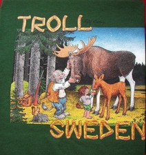 T-shirt Rolf Lidberg Troll mit