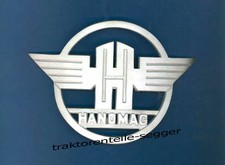 Haubenemblem Emblem Kühleremblem Hanomag R217 R324 R435 C112 Traktor G