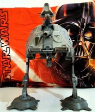 Star Wars The Clone Wars AT-AP Walker 3.75 Green Vehicle 2007 Hasbro