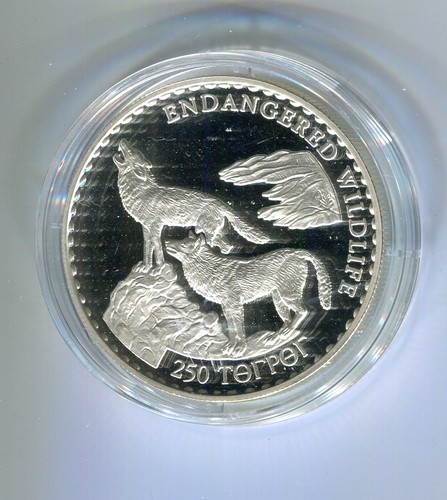 Mongolei 250 wolf wölfe - 250,