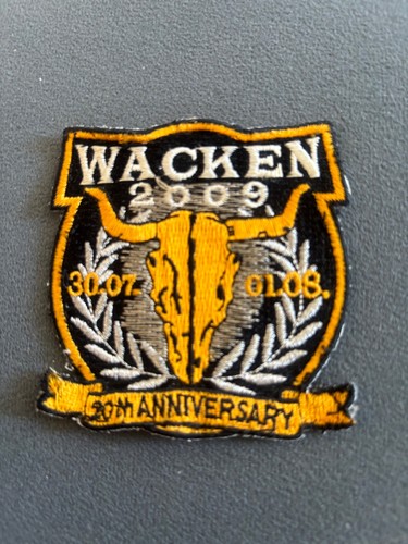 Patch aufnäher wacken 2009 - patch/aufnäher,