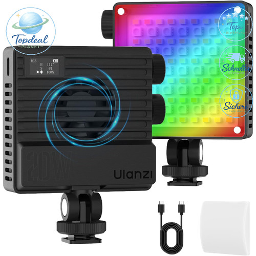 Led videoleuchte rgb dimmbare - videoleuchte,