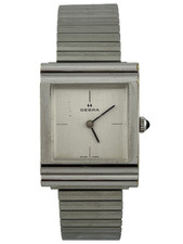 Herren Dresswatch Oebra Handaufzug Peseux 7040 mit Flexband, funktioniert