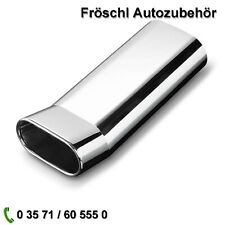 135x75mm poliert Edelstahl