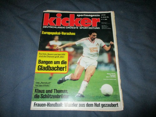 Kicker 1984 84 klaus - kicker,