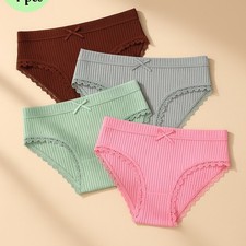 🇩🇪4er Set Damen Slips