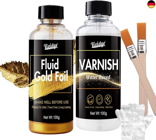 Acrylfarbe metallic set 200ml - acrylfarbe,