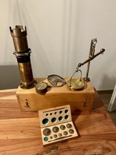 Getreideprober PFEUFFER Nr. 12671 1:4 Liter Antik Getreide Agrar Weizen Holzbox