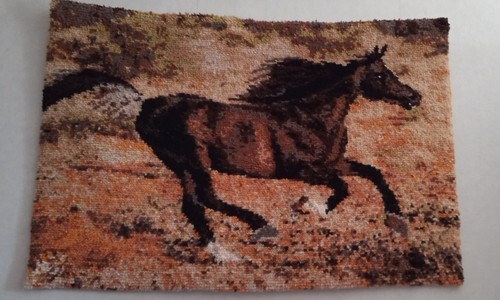 Wandteppich wandbehang pferd - wandteppich/wandbehang,,