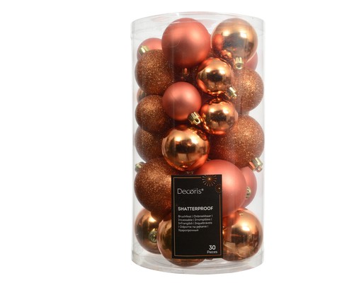 Weihnachtskugeln kunststoff - 30,