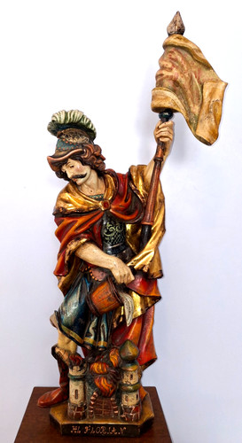 Holzfigur geschnitzt hl - geschnitzt,,