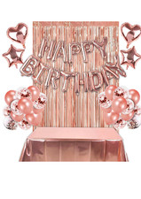 Mädchen Rosa Geburtstagsdeko