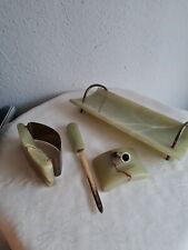 Schreibtischset  aus  Onyx Und