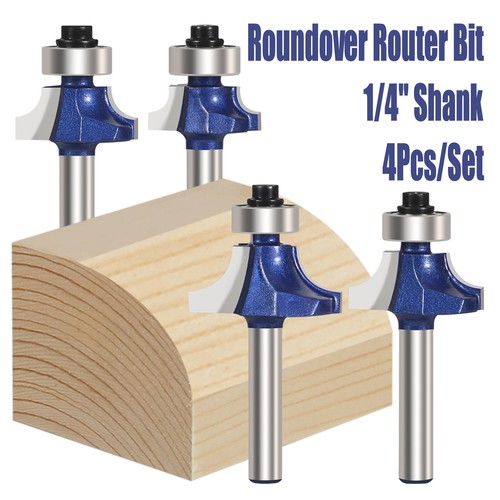 4pcs 35mm schaft rund - 6,35mm,
