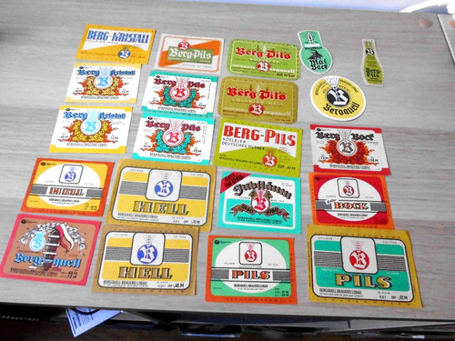 Bieretiketten ddr - -,