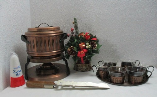 Feuerzangenbowle set kupfer - feuerzangenbowle, 6