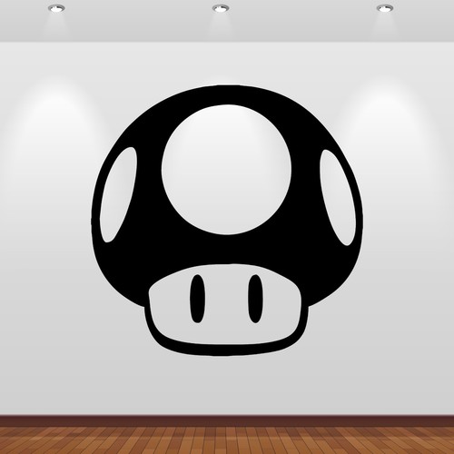Wandtattoo super mario pilz - wandtattoo,