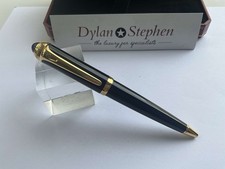 Cartier Roadster Kugelschreiber schwarz und gold