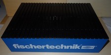 F902 Fischertechnik 1000 Box 390x270 blau Deckel Schwarz + 8 Sortierwannen