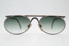 Vintage Sonnenbrille PORSCHE DESIGN by CARRERA 5681 39 Bronze Silber Oval