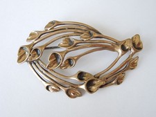 Vintage Brosche Bronze