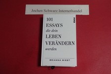 101 Essays, die dein Leben