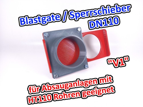 Blastgate dn110 - dn110,