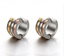 Titan Titanium Klapp Creolen