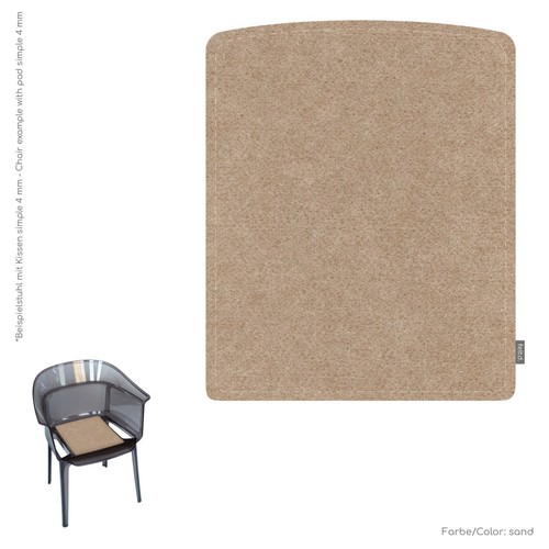 Eco filz auflage - eco,