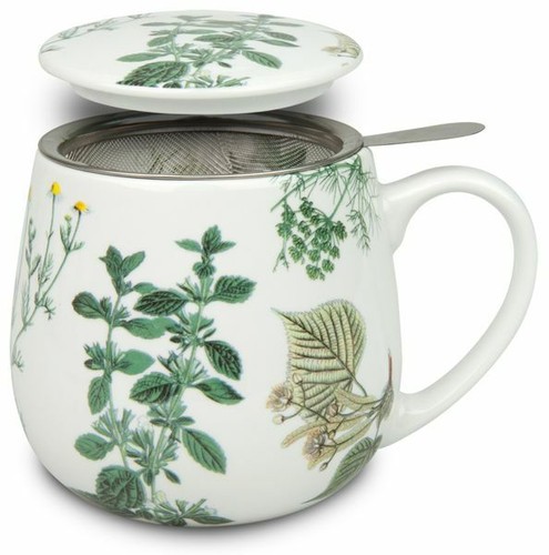 Teetasse mit sieb und deckel - teetasse,