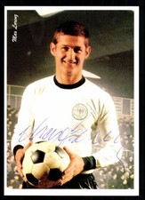 Max Lorenz Autogrammkarte DFB Nationalspieler 60er Jahre Original Signiert