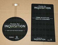 Dragon Age Inquisition Rare Promo Game Store Shelf Dividers Card + Wobbler