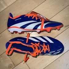 adidas predator league Gold-over Tongue FG  Fußballschuhe Blau Gr. 42 2/3 (US 9)