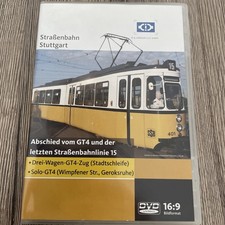 DVD SSB Linie 15 Abschied vom GT 4 und der letzten Straßenbahnlinie Stuttgart