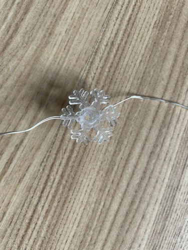 Schneeflocke lichterkette - schneeflocke,