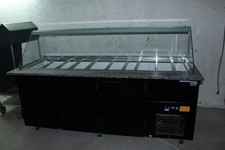 IGLOO Gastro Salat Theke Verkaufstheke Saladette Kühl TOPP 200cm x 80cm H: 126cm