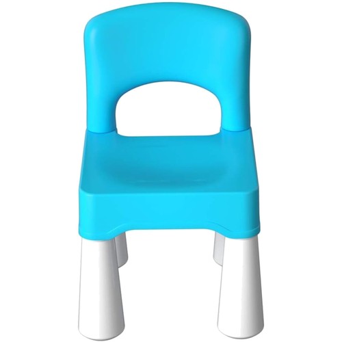 Kinderstuhl kunststoff blau - kinderstuhl,