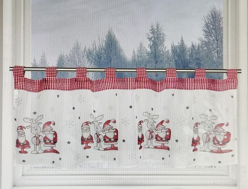 Weihnachtsgardine